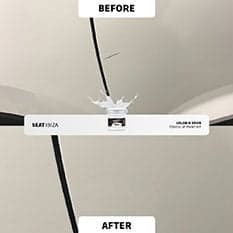 Before and after touch up repair 17